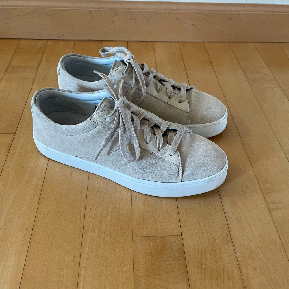 8.5 women’s Freshly Picked suede sneakers
